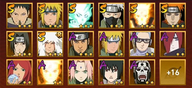 火影忍者V8 9S忍 25A忍 124忍 1079S碎片 15通灵 600W战力 暗部