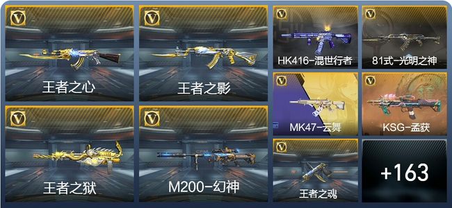 穿越火线：枪战王者V6 9王者武器 173英雄武器 9英雄角色 333万化 大师SS