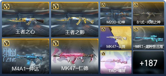 穿越火线：枪战王者15王者武器 196英雄武器 7英雄角色 401万化 枪神