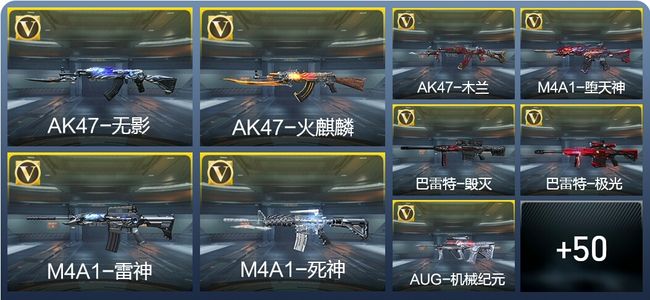 穿越火线：枪战王者V3 68英雄武器 28英雄角色 206万化 枪圣