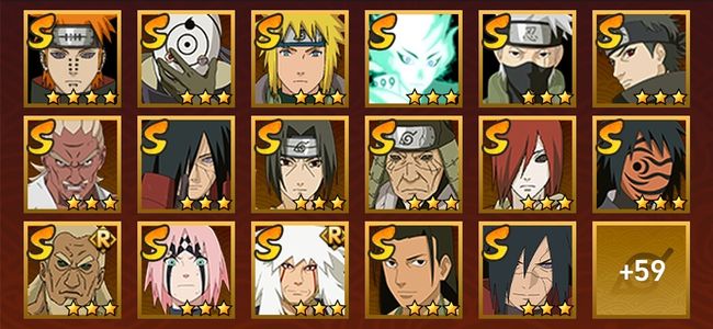 火影忍者V13 23S忍 54A忍 203忍 2852S碎片 19通灵 1000W战力 前500名 暗部