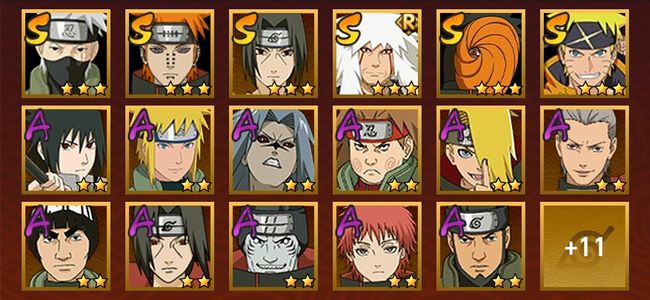 火影忍者V9 6S忍 22A忍 100忍 822S碎片 13通灵 300W战力 暗部