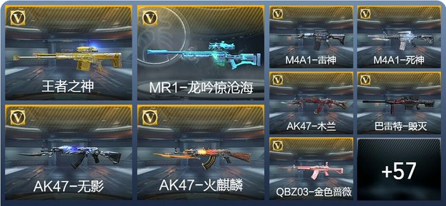 穿越火线：枪战王者3王者武器 66英雄武器 2英雄角色 15万化 专家