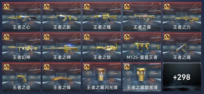穿越火线：枪战王者V8 31王者 300英雄武器 12英雄角色 621万化 新锐
