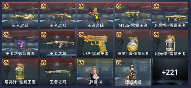穿越火线：枪战王者V6 12王者 224英雄武器 11英雄角色 246万化 新锐