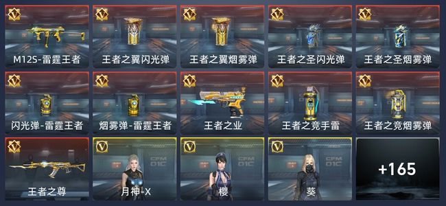 穿越火线：枪战王者V3 11王者 200英雄武器 5英雄角色 322万化 枪王