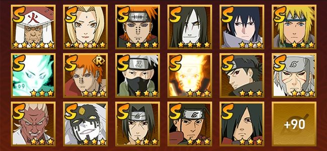 火影忍者V14 38S忍 69A忍 302忍 4973S碎片 27通灵 2000W战力 前50名 暗部