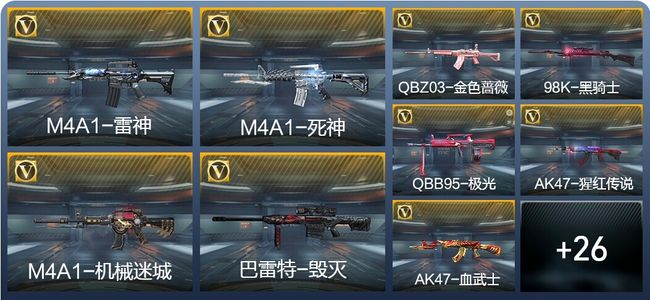 穿越火线：枪战王者35英雄武器 51万化 精英