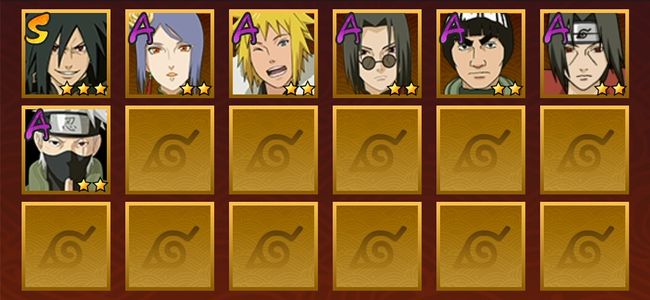 火影忍者V10 1S忍 6A忍 38忍 197S碎片 12通灵 100W战力 前100名 影级