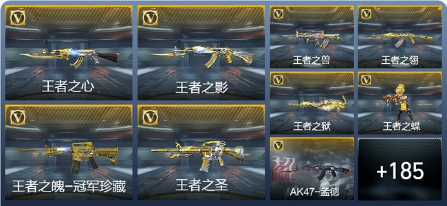 穿越火线：枪战王者13王者武器 194英雄武器 5英雄角色 253万化 专家S