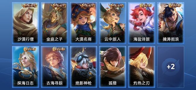 王者荣耀13皮肤 秩序白银II