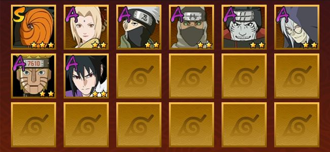 火影忍者V10 1S忍 7A忍 31忍 177S碎片 9通灵 100W内战力 下忍