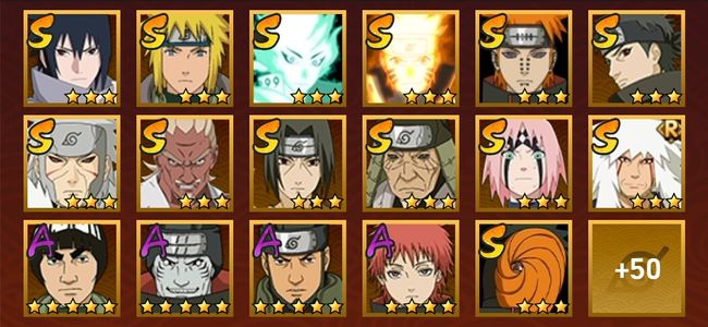 火影忍者V11 16S忍 51A忍 179忍 2038S碎片 19通灵 1000W战力 前500名 上忍