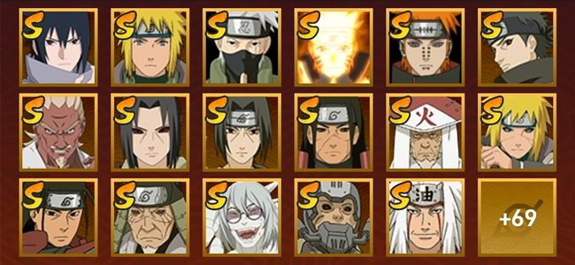 火影忍者V10 27S忍 59A忍 272忍 3012S碎片 24通灵 1000W战力 前500名 中忍