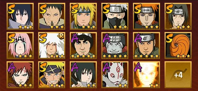 火影忍者V10 10S忍 33A忍 148忍 1594S碎片 17通灵 600W战力 暗部