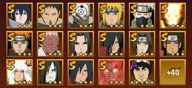 火影忍者V1 19S忍 38A忍 184忍 2321S碎片 19通灵 1000W战力 前500名 上忍