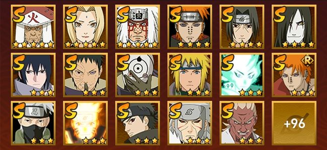 火影忍者V12 53S忍 60A忍 322忍 6766S碎片 28通灵 2000W战力 前10名 中忍