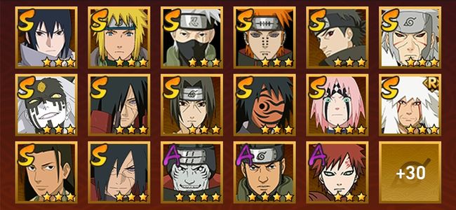 火影忍者V11 15S忍 32A忍 163忍 1978S碎片 19通灵 700W战力 前1000名 见习