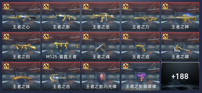 穿越火线：枪战王者29王者 194英雄武器 8英雄角色 401万化 枪王S