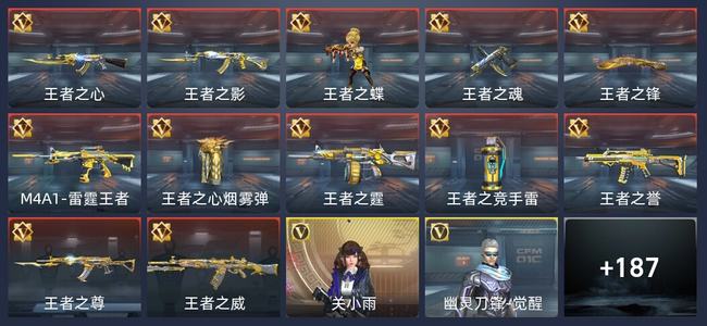 穿越火线：枪战王者V6 12王者 192英雄武器 9英雄角色 239万化 专家