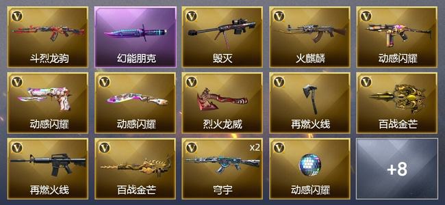 穿越火线（CF）14V武器 11皮肤 可排位 传奇