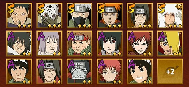 火影忍者V5 7S忍 12A忍 80忍 906S碎片 17通灵 200W战力 暗部