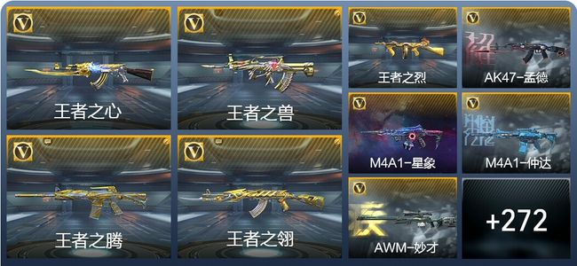 穿越火线：枪战王者V8 29王者武器 312英雄武器 11英雄角色 551万化 传奇