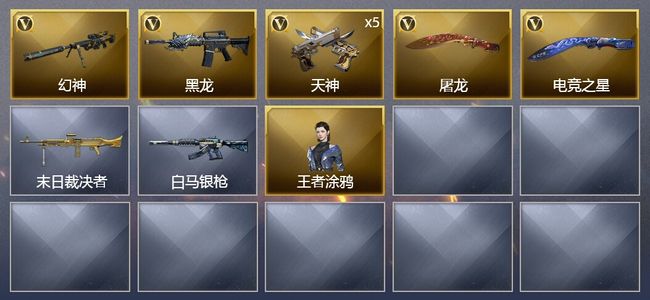 穿越火线（CF）9V武器 1皮肤 可排位 传奇