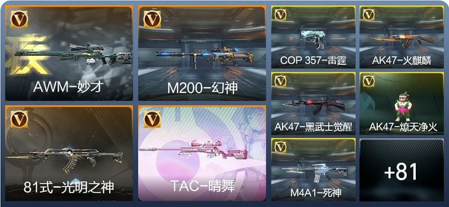 穿越火线：枪战王者3王者 90英雄武器 3英雄角色 107万化 专家S