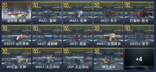穿越火线：枪战王者18英雄武器 14万化 专家S