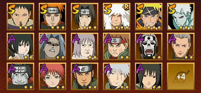 火影忍者V4 6S忍 15A忍 67忍 661S碎片 9通灵 200W战力 暗部