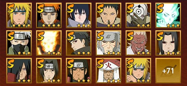 火影忍者V11 35S忍 53A忍 246忍 4546S碎片 21通灵 1000W战力 前500名 暗部