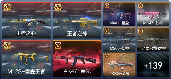 穿越火线：枪战王者V6 258英雄武器 新锐