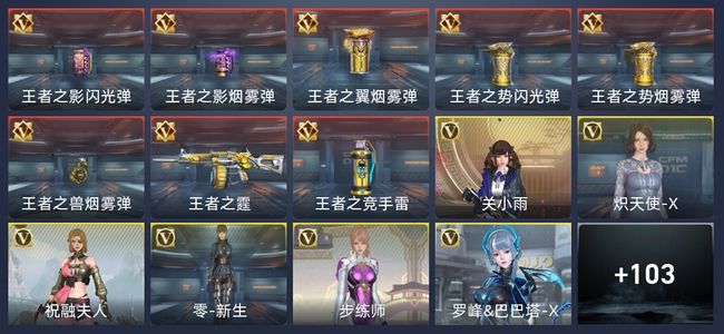 穿越火线：枪战王者V7 196英雄武器 新锐