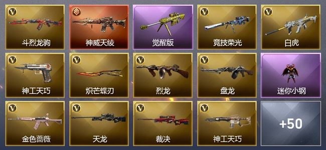 穿越火线（CF）0传说角色 2传说武器 2王者武器 3炫金武器 79V武器 40V角色 27皮肤 可排位 无
