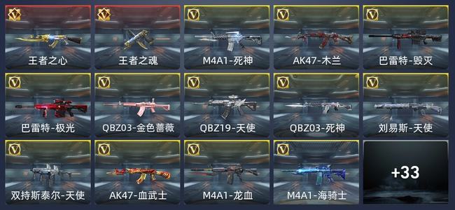穿越火线：枪战王者V1 87英雄武器 新锐