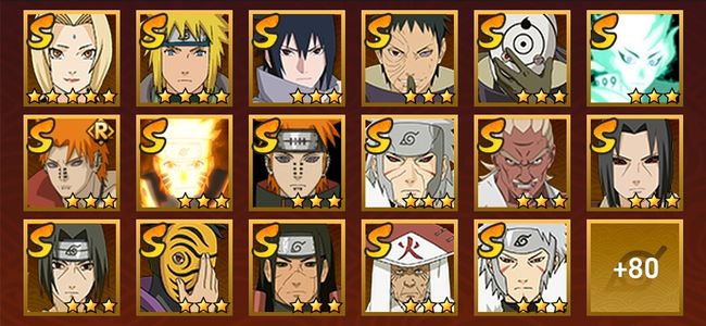 火影忍者V12 35S忍 62A忍 296忍 4461S碎片 30通灵 2000W战力 前50名 暗部