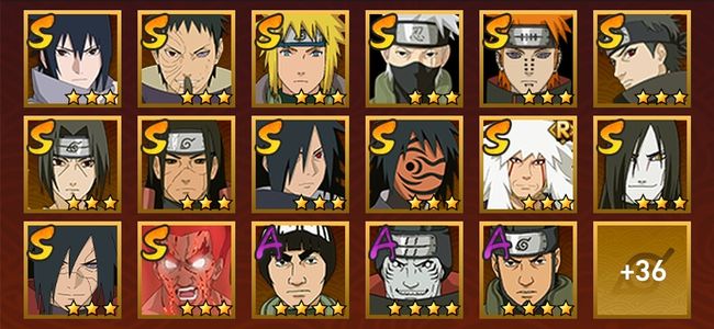 火影忍者V11 17S忍 36A忍 161忍 2260S碎片 18通灵 700W战力 暗部