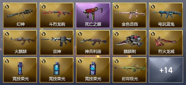穿越火线（CF）19V武器 1V角色 6皮肤 可排位 传奇