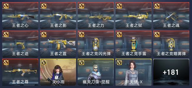 穿越火线：枪战王者V5 11王者 188英雄武器 7英雄角色 233万化 新锐