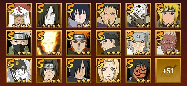 火影忍者V11 26S忍 42A忍 203忍 3388S碎片 22通灵 1000W战力 前100名 上忍