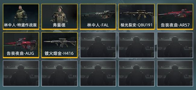 暗区突围库存价值14.0M 2金套装 5金枪皮 信誉5级 专家