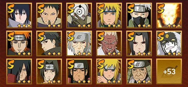 火影忍者V11 24S忍 46A忍 207忍 3118S碎片 20通灵 1000W战力 前500名 上忍