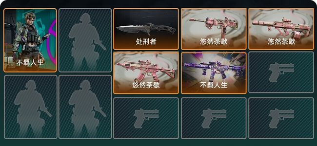 三角洲行动总资产204.7M 1干员外观 1近战 4传说枪械 烽火：黑鹰 战场：军士长