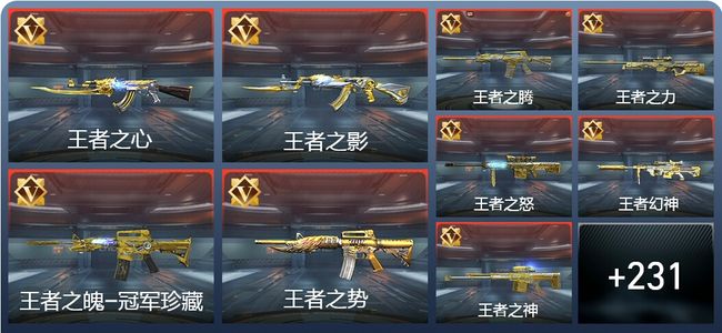 穿越火线：枪战王者V9 33王者 269英雄武器 11英雄角色 409万化 枪圣SSS