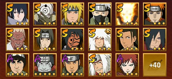 火影忍者V12 14S忍 43A忍 186忍 1998S碎片 19通灵 800W战力 前1000名 上忍