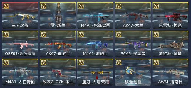 穿越火线：枪战王者V1 24英雄武器 新锐