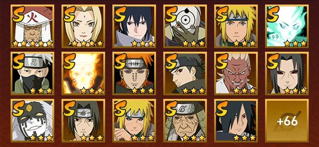 火影忍者V13 33S忍 50A忍 246忍 4109S碎片 29通灵 1000W战力 前50名 上忍