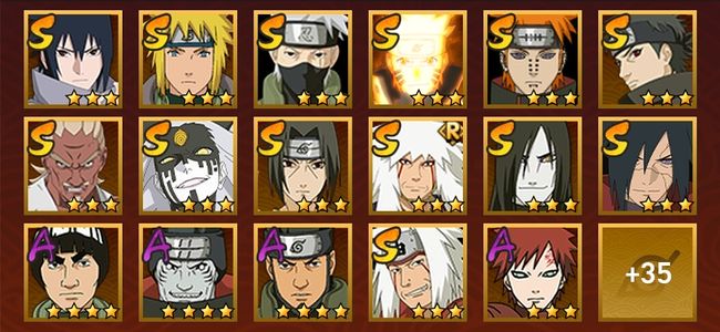 火影忍者V11 14S忍 38A忍 173忍 2050S碎片 20通灵 800W战力 前1000名 上忍