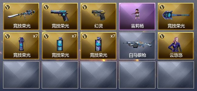 穿越火线（CF）25V武器 1V角色 可排位 宗师